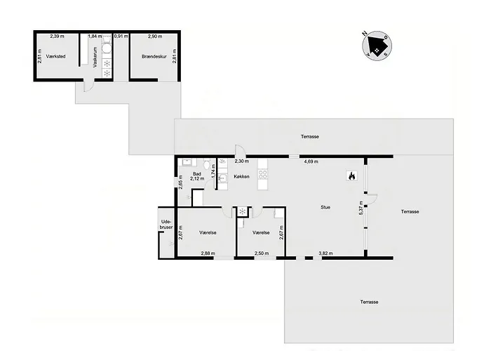 Cozy Summer House With 100 Meters To The Sea Tatil Evi